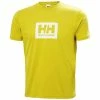 T-shirts HELLY HANSEN BOX T ANTIQUE 22 Jaune -Vêtements casual Homme Soldes Boutique 9 96625 box t antique 53285 380 01