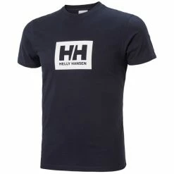 T-shirts HELLY HANSEN BOX T NAVY 23 Bleu