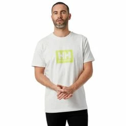 T-shirts HELLY HANSEN BOX T NIMBUS CLOUD 22 Blanc 10 T-shirts HELLY HANSEN BOX T NIMBUS CLOUD 22 Blanc -Vêtements casual Homme Soldes Boutique 9 96654 box t nimbus cloud 53285 823 03
