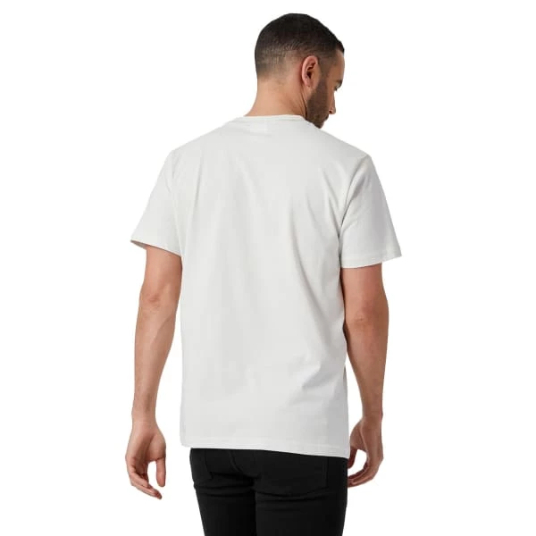T-shirts HELLY HANSEN BOX T NIMBUS CLOUD 22 Blanc 6 T-shirts HELLY HANSEN BOX T NIMBUS CLOUD 22 Blanc – Image 4