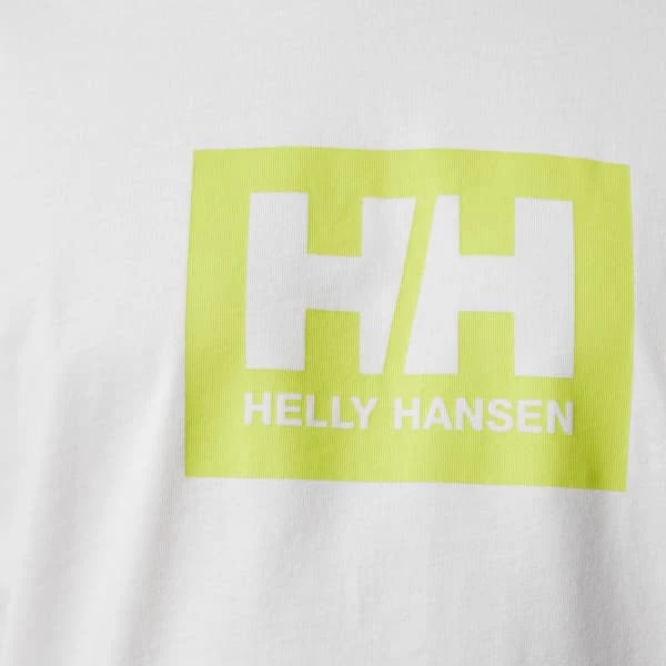 T-shirts HELLY HANSEN BOX T NIMBUS CLOUD 22 Blanc 7 T-shirts HELLY HANSEN BOX T NIMBUS CLOUD 22 Blanc – Image 5