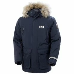 Vestes HELLY HANSEN REINE PARKA NAVY 23 Bleu