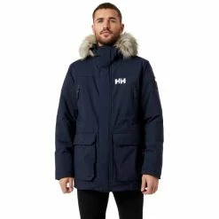 Vestes HELLY HANSEN REINE PARKA NAVY 23 Bleu -Vêtements casual Homme Soldes Boutique 9 96678 reine parka navy 53630 597 03