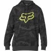 Sweatshirts FOX LEGACY FOXHEAD CAMO PO FLEECE BLACK CAMO 21 Noir / Gris