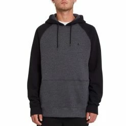 Sweatshirts VOLCOM HOMAK PO M HEATHER GREY 22 Noir / Gris