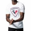 T-shirts ROSSIGNOL LOGO ROSSI TEE WHITE 23 Blanc