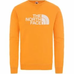 Sweatshirts THE NORTH FACE M DREW PEAK CREW SUMMIT GOLD/TNF WHITE 21 Jaune