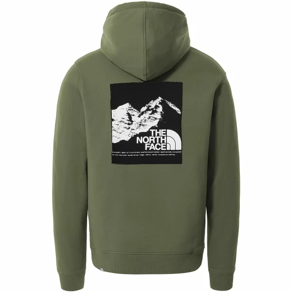 Sweatshirts THE NORTH FACE M BACK GRAPHIC HOODIE AGAVE GREEN 21 Vert 4 Sweatshirts THE NORTH FACE M BACK GRAPHIC HOODIE AGAVE GREEN 21 Vert – Image 2