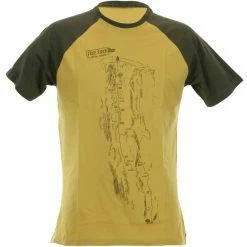 T-shirts NOGRAD FREERIDER SAND/ARMY 20 Jaune / Vert