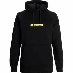 Sweatshirts PEAK PERFORMANCE M SEASONAL PATCH HOOD-BLACK 22 Noir