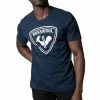 T-shirts ROSSIGNOL LOGO ROSSI TEE DARK NAVY 23 Bleu 2 T-shirts ROSSIGNOL LOGO ROSSI TEE DARK NAVY 23 Bleu -Vêtements casual Homme Soldes Boutique 9 98512 logo rossi tee dark navy rlkmy04 715 01
