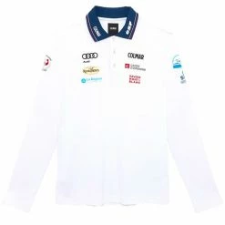 Polos COLMAR M POLO REPLICA WHITE COL BLUE 22 Blanc