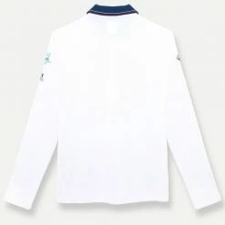 Polos COLMAR M POLO REPLICA WHITE COL BLUE 22 Blanc -Vêtements casual Homme Soldes Boutique 9 98940 m polo replica white b1710 9mb 01f 03