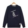 Sweatshirts FRENCH DISORDER CLYDE TELESIEGE NAVY 23 Bleu 1 Sweatshirts FRENCH DISORDER CLYDE TELESIEGE NAVY 23 Bleu -Vêtements casual Homme Soldes Boutique 9 99153 clyde telesiege navy hsw3 teles nav 01
