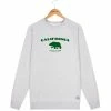 Sweatshirts FRENCH DISORDER CLYDE CALIFORNIA STATE HEATHER GRAY 22 Gris -Vêtements casual Homme Soldes Boutique 9 99154 clyde california state heather gray hsw3 calst hg 01