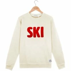 Sweatshirts FRENCH DISORDER DYLAN SKI CREAM 22 Blanc
