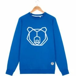 Sweatshirts FRENCH DISORDER CLYDE OURS IMPERIAL BLUE 22 Bleu