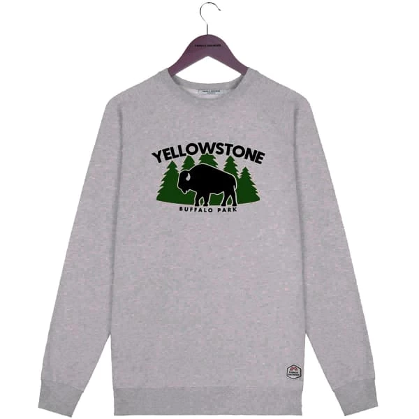 Sweatshirts FRENCH DISORDER CLYDE YELLOWSTONE HEATHER GREY 22 Gris 3 Sweatshirts FRENCH DISORDER CLYDE YELLOWSTONE HEATHER GREY 22 Gris